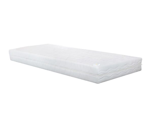 Bedworld Matras 100x200 cm - Matrashoes met rits - Koudschuim - Gemiddeld Ligcomfort - Eenpersoons
