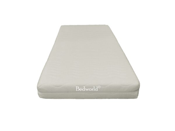 Bedworld Matras 100x200 cm - Matrashoes met rits - Koudschuim - Stevig Ligcomfort - Eenpersoons