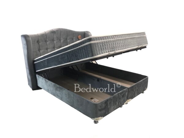 Bedworld Boxspring met Opbergruimte 180x200 cm  - Bed met Opbergruimte - Met Micropocket Koudschuim Matras