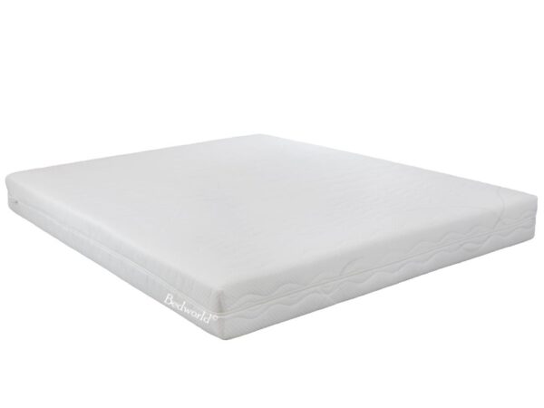 Bedworld Matras 130x190 cm - Matrashoes met rits - Koudschuim - Gemiddeld Comfort - Tweepersoonsbed