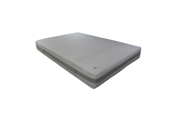 Bedworld Matras 120x200 cm - Matrashoes met rits - Traagschuim - Gemiddeld Ligcomfort - Twijfelaar