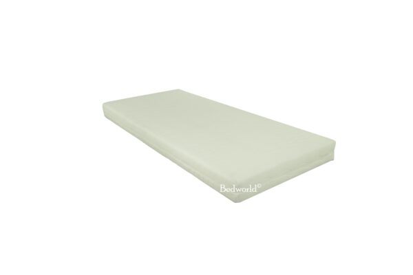 Bedworld Matras 100x200 cm - Matrashoes met rits - Koudschuim - Medium Ligcomfort - Eenpersoons