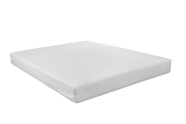Bedworld Matras 120x200 cm - Matrashoes met rits - Pocketvering - Zacht Ligcomfort - Twijfelaar