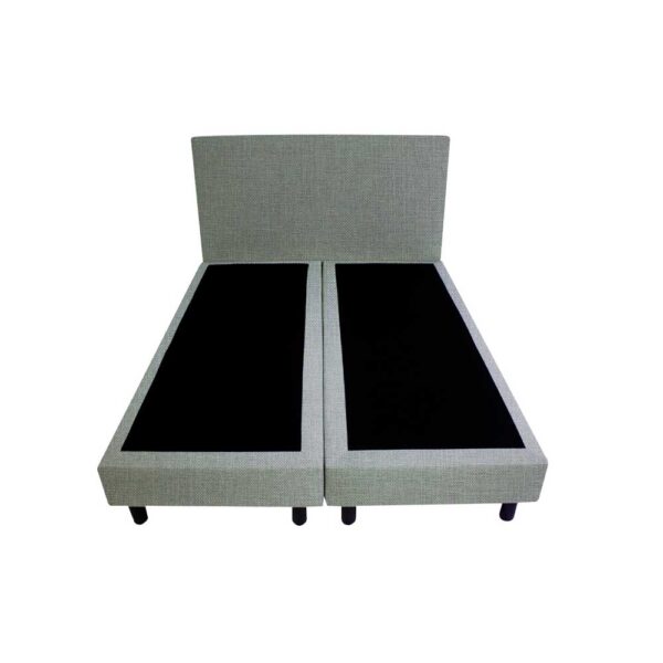 Bedworld Boxspring 120x220 - Linnenlook - Licht blauw (S72)