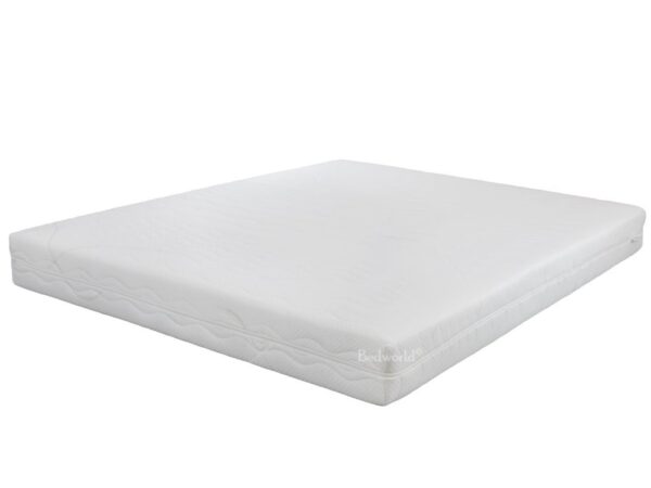 Bedworld Matras 120x200 cm - Matrashoes met rits - Pocketvering - Gemiddeld Ligcomfort - Twijfelaar